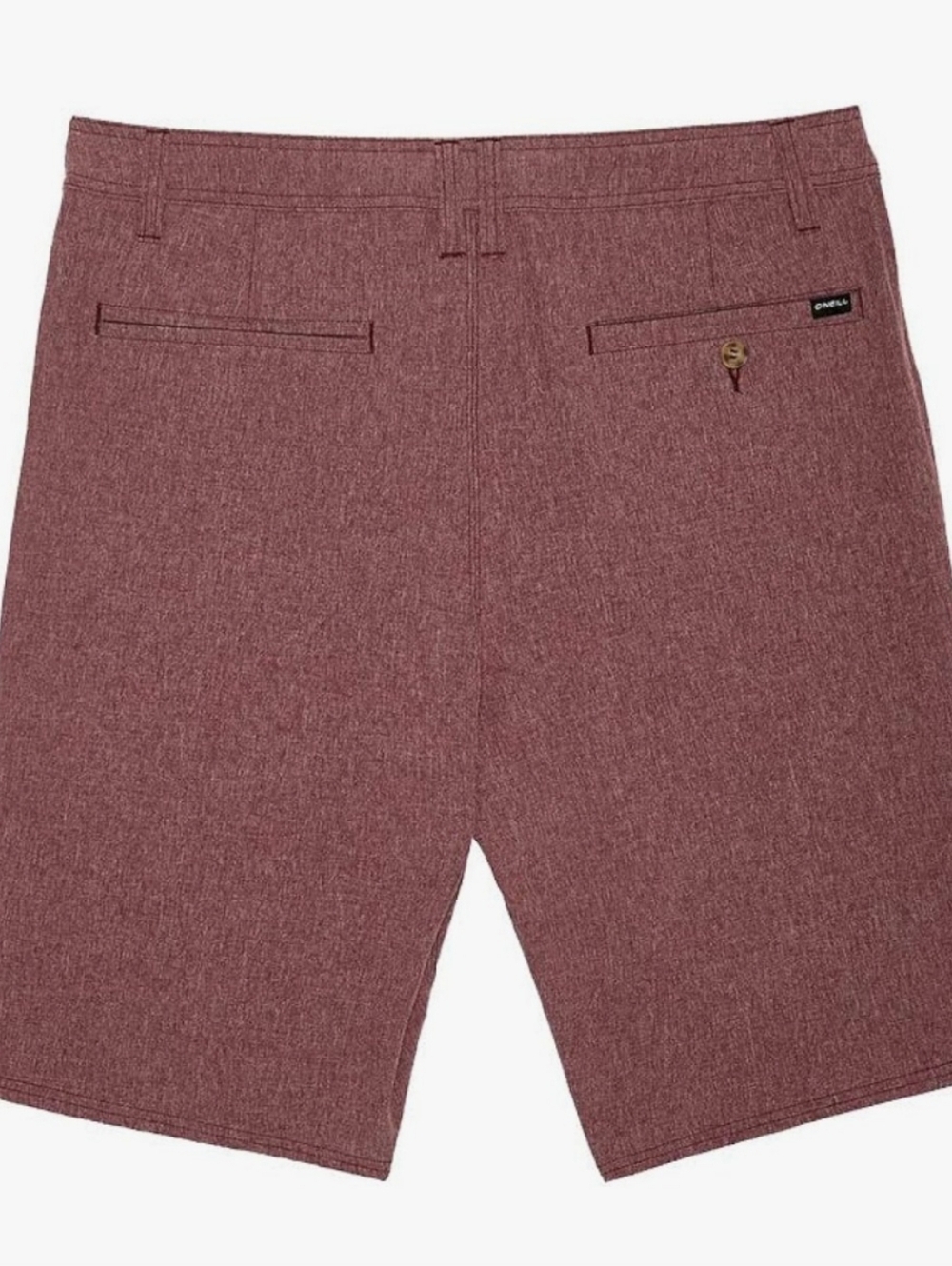 O'Neill Reserve Heathered Hybrid Flat Front Shorts Mens Size 34 - Picture 2 of 12